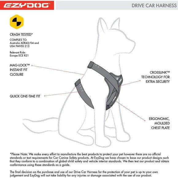 DRIVE™ DOG CAR HARNESS (LARGE) - Picture 4 of 7